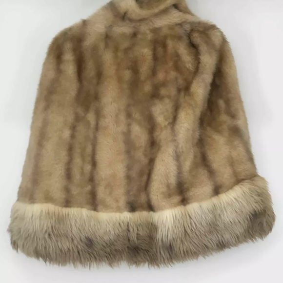 Regina Glenara by glenoit Brown Fur Coat Sz Small - Picture 2 of 6